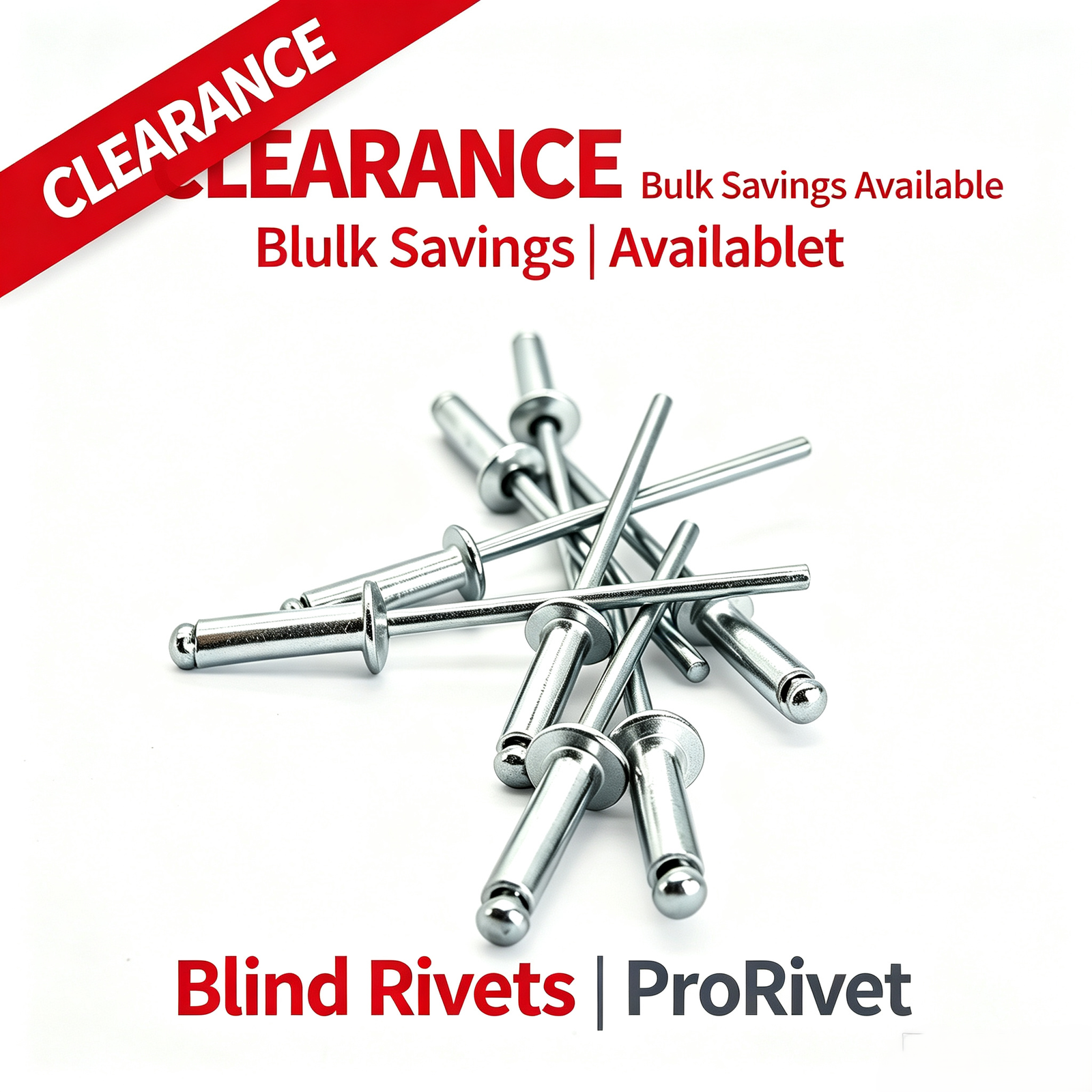 ProRivet Cleanrance Industrial Blind Rivets Clearance & Bulk Wholesale Catalog - 图片 1