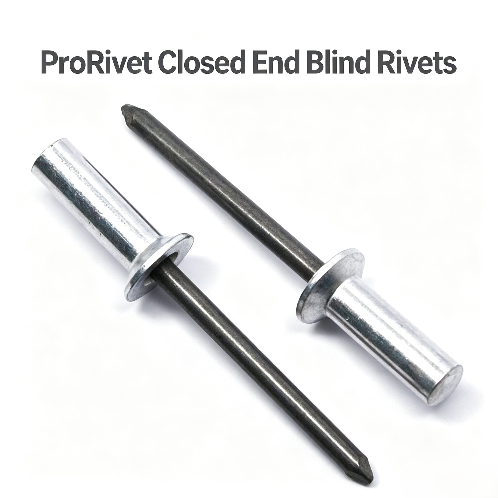 ProRivet Closed End Blind Rivets Sealed Closed End Pop Rivets - Aluminum, Steel & Stainless Steel | Water-Tight Fasteners - 图片 1