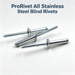 300 Series Stainless Steel Pop Rivets - Domed, Large Flange & Countersunk 120° | High Corrosion Resistance Fasteners
